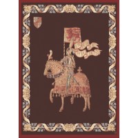 Gobelín Tapisserie Le chevalier Gobelín Tapisserie Le chevalier